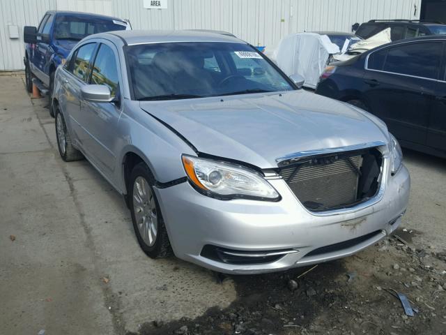 1C3CCBAB8CN212592 - 2012 CHRYSLER 200 LX SILVER photo 1