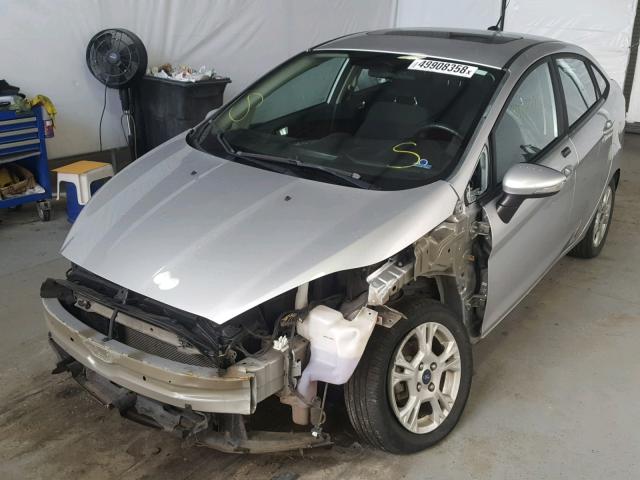 3FADP4BJXGM148485 - 2016 FORD FIESTA SE SILVER photo 2