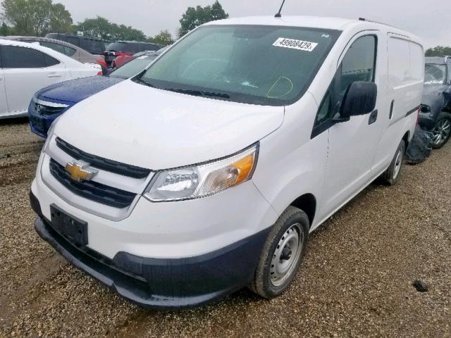 3N63M0ZN6FK731336 - 2015 CHEVROLET CITY EXPRE WHITE photo 2