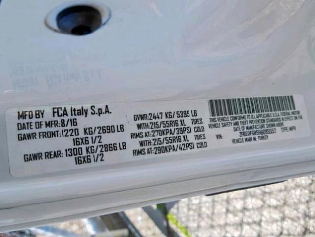 ZFBERFBB5H6D85552 - 2017 RAM PROMASTER 白色 照片 10