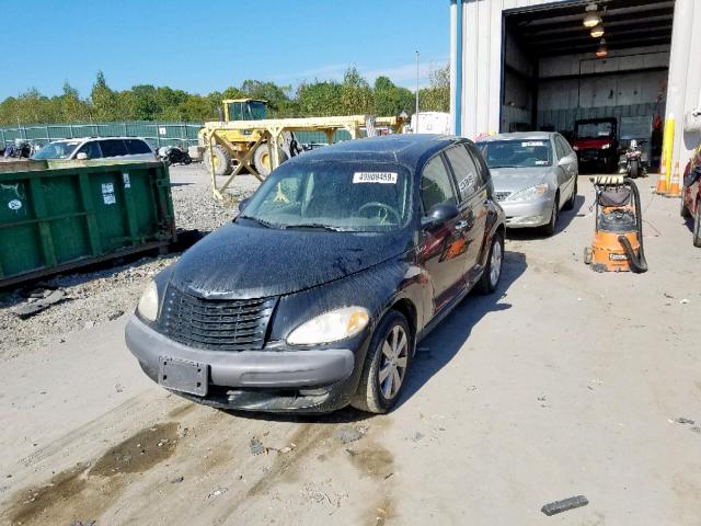 3C8FY4BB71T315633 - 2001 CHRYSLER PT CRUISER BLACK photo 2