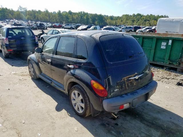 3C8FY4BB71T315633 - 2001 CHRYSLER PT CRUISER BLACK photo 3