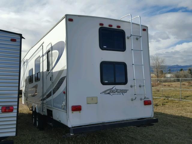 1NL1MFS2681071729 - 2008 SEAH 5TH WHEEL WHITE photo 3