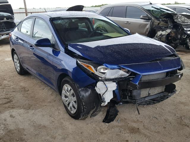 3KPC24A36JE005736 - 2018 HYUNDAI ACCENT SEL BLUE photo 1