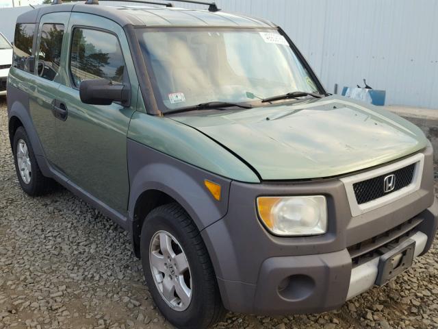 5J6YH28524L004797 - 2004 HONDA ELEMENT EX GREEN photo 1