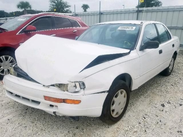 4T1SK11E9PU211702 - 1993 TOYOTA CAMRY DX WHITE photo 2