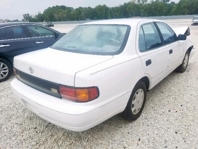 4T1SK11E9PU211702 - 1993 TOYOTA CAMRY DX WHITE photo 4