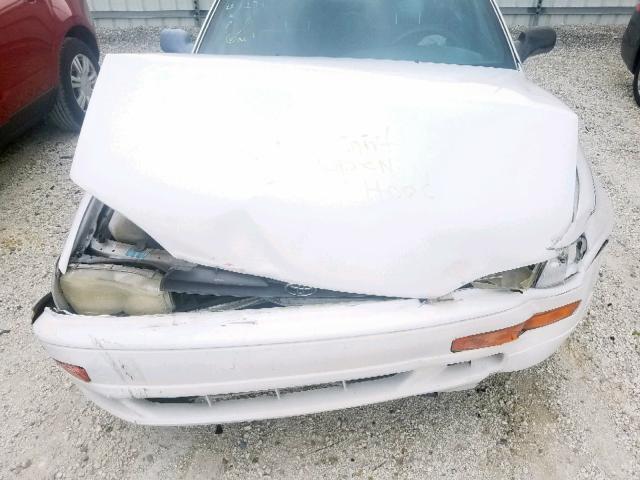 4T1SK11E9PU211702 - 1993 TOYOTA CAMRY DX WHITE photo 7