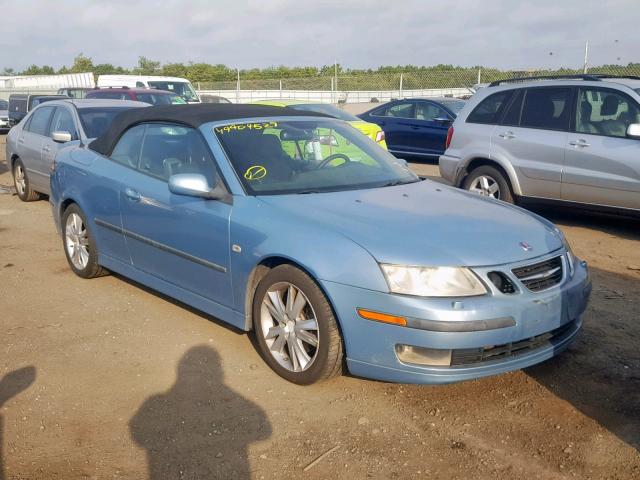 YS3FD79Y976102784 - 2007 SAAB 9-3 2.0T BLUE photo 1