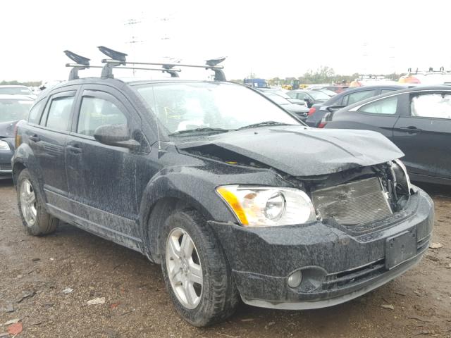 1B3HB48C18D621045 - 2008 DODGE CALIBER SX BLACK photo 1