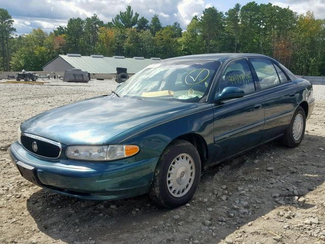 2G4WS52J711302619 - 2001 BUICK CENTURY CU GREEN photo 2