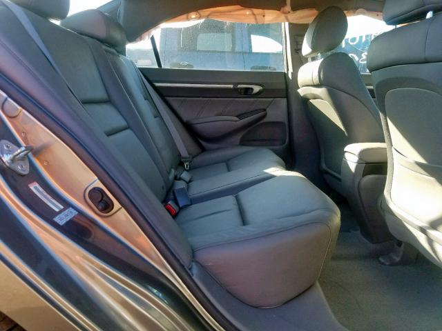 2HGFA16908H351485 - 2008 HONDA CIVIC EXL 灰色 照片 6