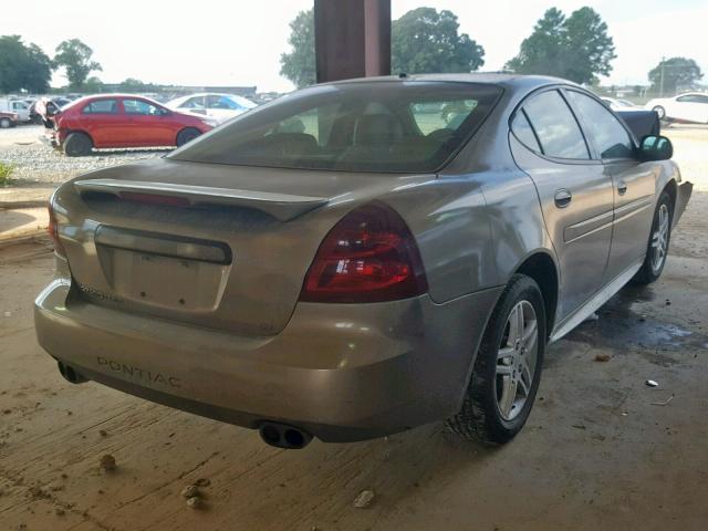 2G2WR554371231373 - 2007 PONTIAC GRAND PRIX BROWN photo 4