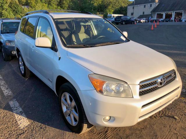 JTMBK31V675016599 - 2007 TOYOTA RAV4 LIMIT WHITE photo 1