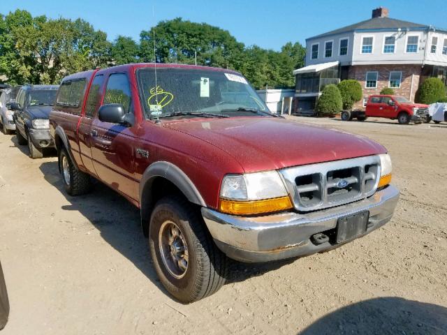 1FTZR15X9XTA91609 - 1999 FORD RANGER SUP RED photo 1