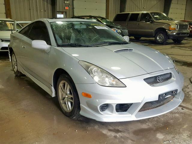 JTDDR32TX30165736 - 2003 TOYOTA CELICA GT GRAY photo 1