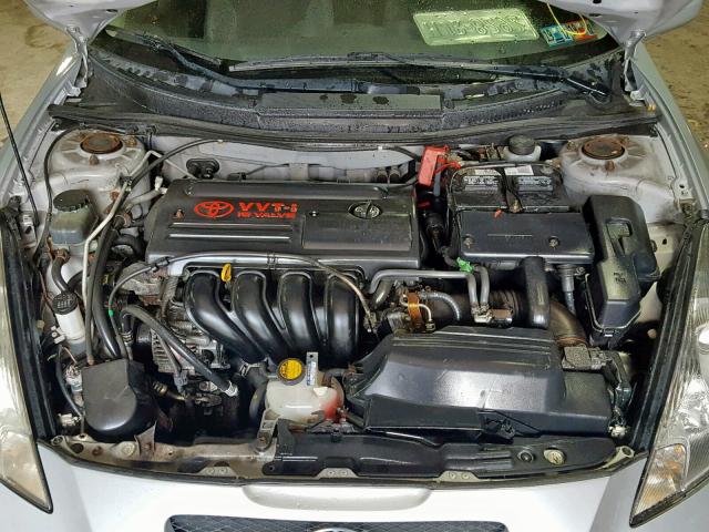 JTDDR32TX30165736 - 2003 TOYOTA CELICA GT GRAY photo 7