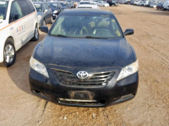 JTNBE46KX73122007 - 2007 TOYOTA CAMRY CE BLACK photo 9