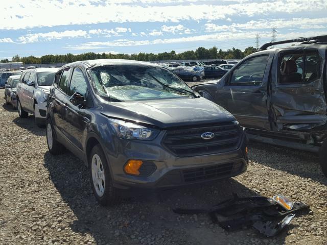 1FMCU0F76JUD14568 - 2018 FORD ESCAPE S CHARCOAL photo 1