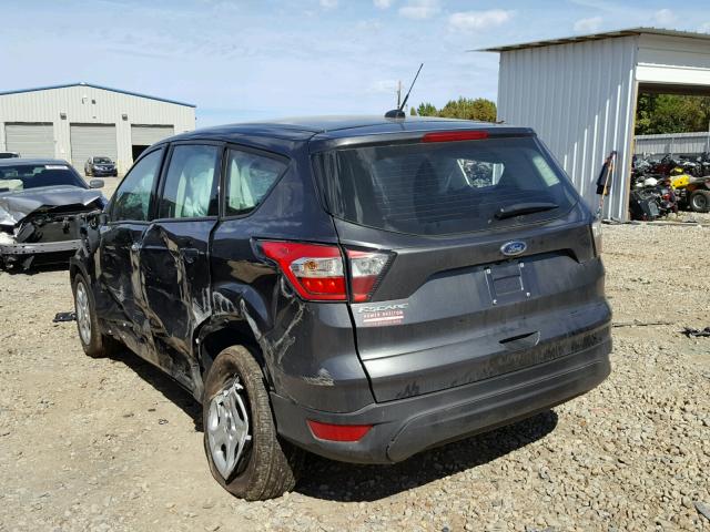 1FMCU0F76JUD14568 - 2018 FORD ESCAPE S CHARCOAL photo 3