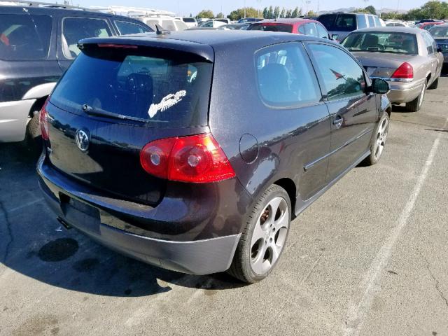 WVWFV71K47W032283 - 2007 VOLKSWAGEN NEW GTI FA BLACK photo 3