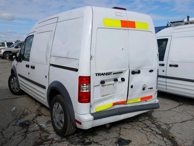 NM0LS7BN7DT175646 - 2013 FORD TRANSIT CO WHITE photo 3