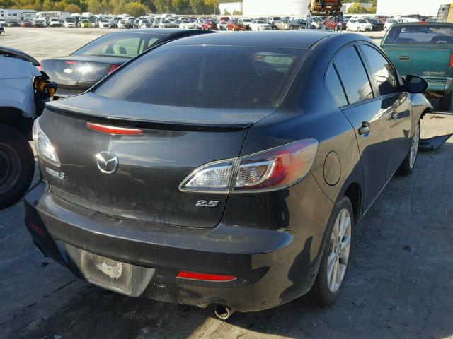 JM1BL1S59A1341097 - 2010 MAZDA 3 S BLACK photo 4