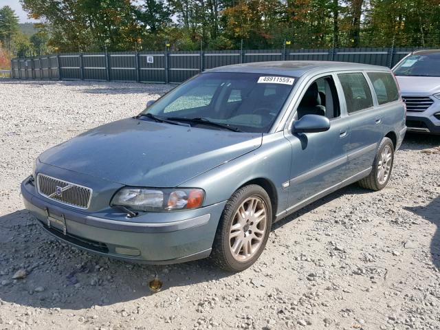 YV1SW53D212116545 - 2001 VOLVO V70 T5 TUR GRAY photo 2