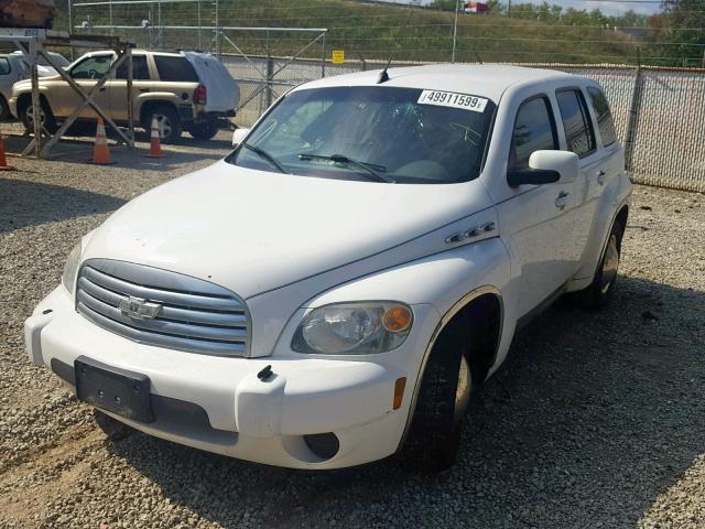 3GNBABFW0BS514205 - 2011 CHEVROLET HHR LT WHITE photo 2