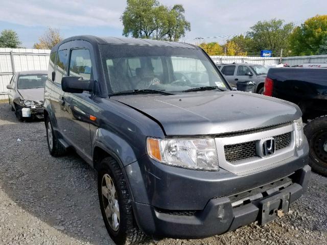 5J6YH2H71BL003235 - 2011 HONDA ELEMENT EX GRAY photo 1