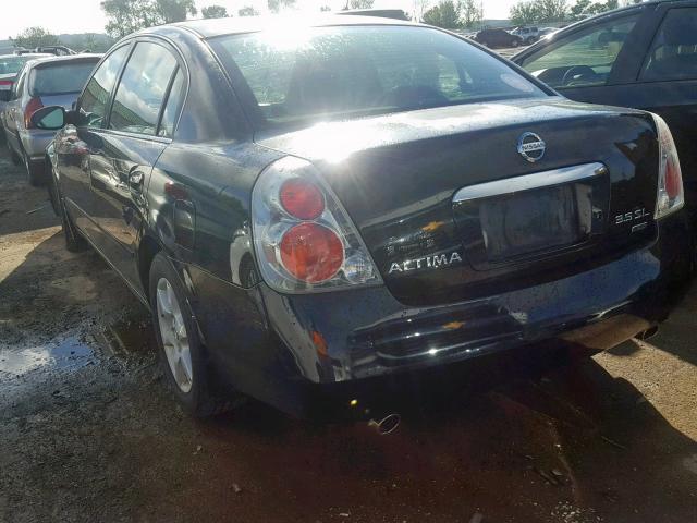 1N4BL11D86C202153 - 2006 NISSAN ALTIMA SE BLACK photo 3