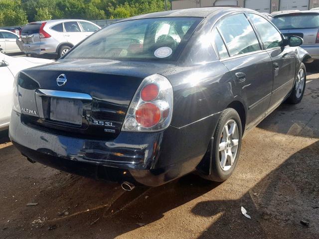 1N4BL11D86C202153 - 2006 NISSAN ALTIMA SE BLACK photo 4