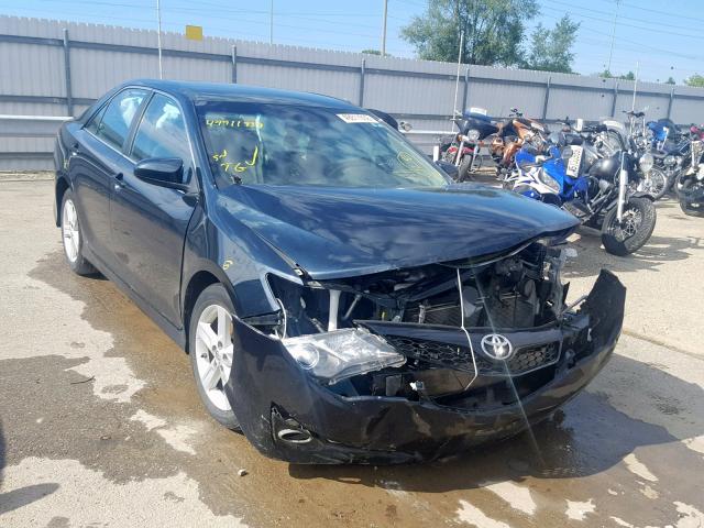 4T1BF1FK4EU870254 - 2014 TOYOTA CAMRY L BLACK photo 1