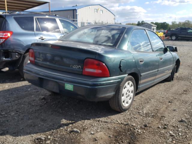 1B3ES47C2WD693440 - 1998 DODGE NEON HIGHL GREEN photo 4