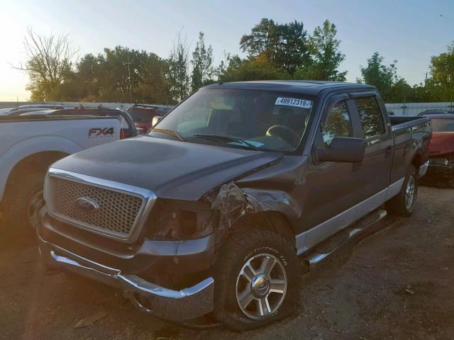 1FTPW14V17FA57551 - 2007 FORD F150 SUPER GRAY photo 2