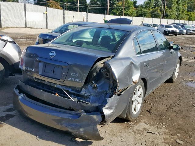 1N4AL11E84C188448 - 2004 NISSAN ALTIMA BAS GRAY photo 4