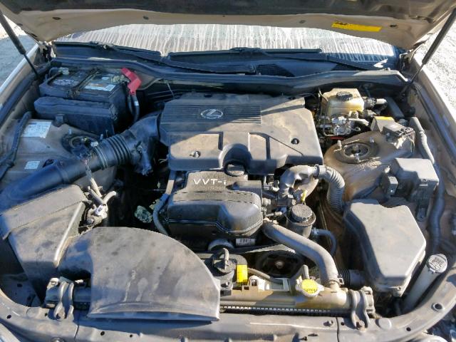 JT8BD69S210116210 - 2001 LEXUS GS 300 GOLD photo 7