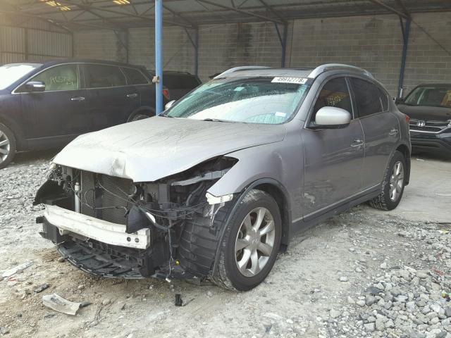 JNKAJ09E78M304543 - 2008 INFINITI EX35 BASE GRAY photo 2