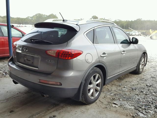 JNKAJ09E78M304543 - 2008 INFINITI EX35 BASE GRAY photo 4