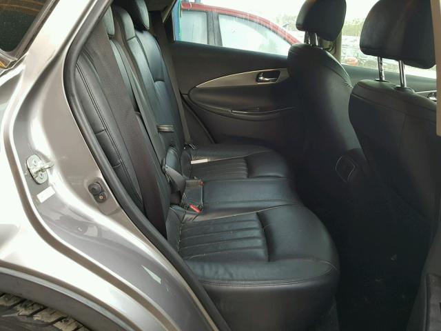 JNKAJ09E78M304543 - 2008 INFINITI EX35 BASE GRAY photo 6