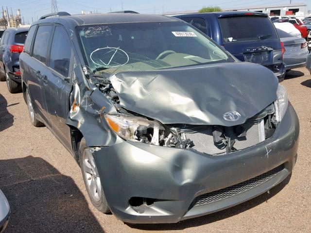 5TDKK3DC8ES427231 - 2014 TOYOTA SIENNA LE GRAY photo 1