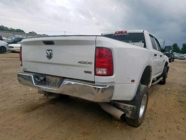 3C63DRGL1CG143729 - 2012 DODGE RAM 3500 S WHITE photo 4