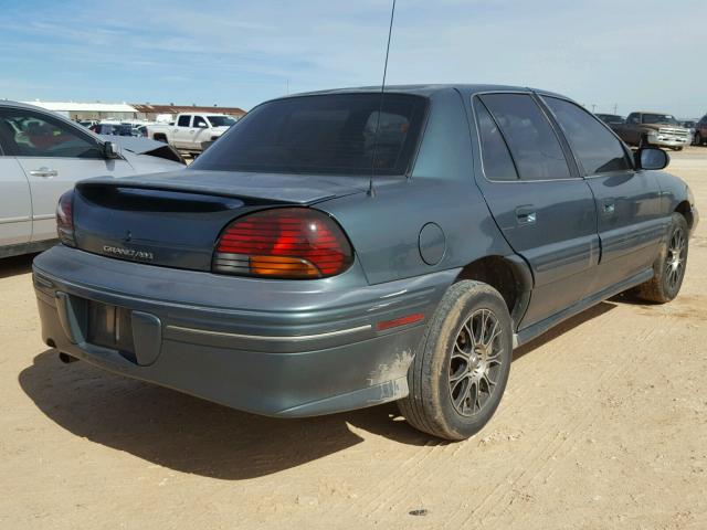 1G2NE52M7WM501509 - 1998 PONTIAC GRAND AM S GREEN photo 4