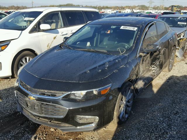 1G1ZH5SX9GF140782 - 2016 CHEVROLET MALIBU PRE 黑色 照片 2