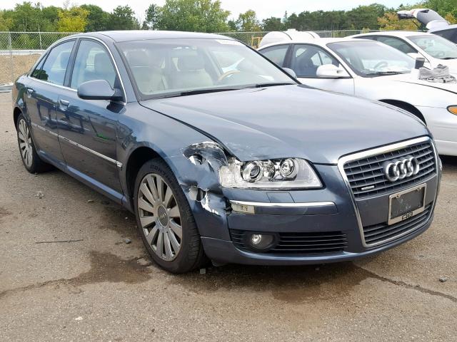 WAULL44E06N005953 - 2006 AUDI A8 4.2 QUA GRAY photo 1