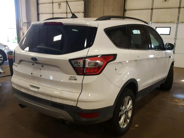 1FMCU9HD3JUA44268 - 2018 FORD ESCAPE SEL WHITE photo 4