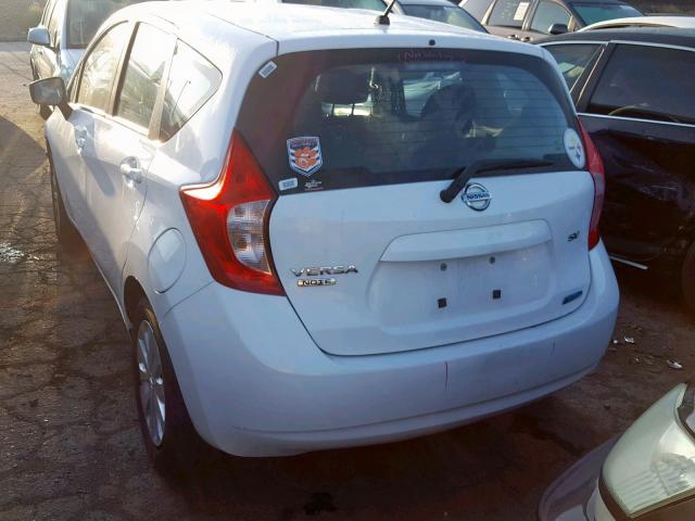 3N1CE2CP1FL409416 - 2015 NISSAN VERSA NOTE WHITE photo 3