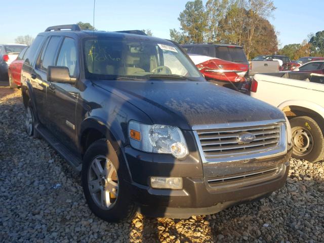 1FMEU63E57UB37941 - 2007 FORD EXPLORER X CHARCOAL photo 1