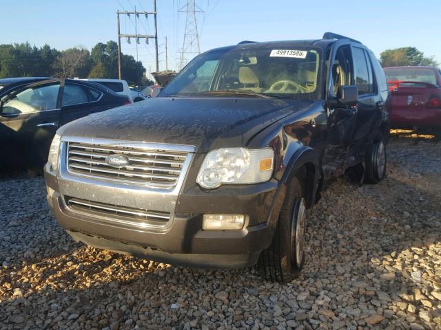 1FMEU63E57UB37941 - 2007 FORD EXPLORER X CHARCOAL photo 2