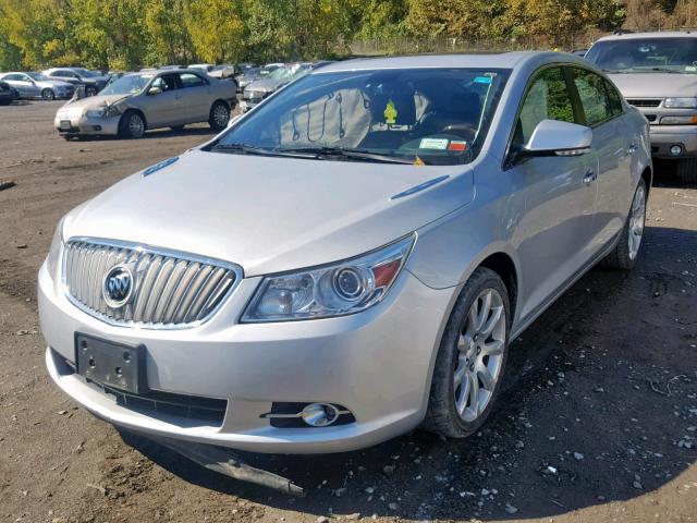 1G4GE5ED5BF192164 - 2011 BUICK LACROSSE C SILVER photo 2